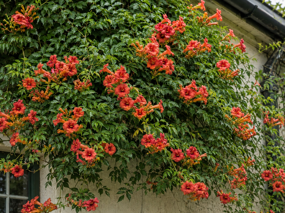 Campsis radicans ‘Flamenco’